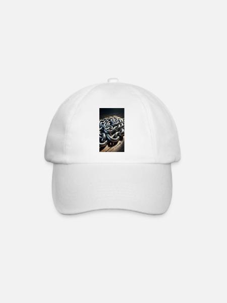 Kette - Baseballkappe - Weiß/Weiß