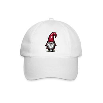 Wichtel James - Baseballkappe - Weiß/Weiß - Vorne