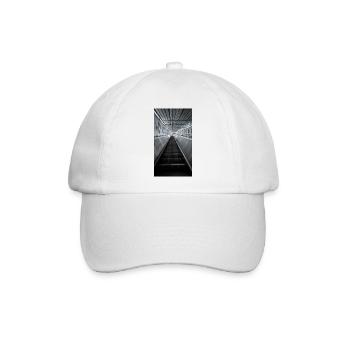 Urbaner Rolltreppe Noir - Baseballkappe - Weiß/Weiß - Vorne