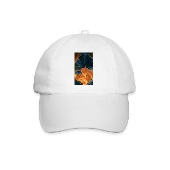 Lagerfeuer Bärenfreundschaft - Baseballkappe - Weiß/Weiß - Vorne