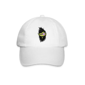 baertiger_Zombie 2 - Baseballkappe - Weiß/Weiß - Vorne