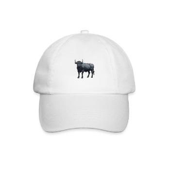 Bulle Tier Taurus - Baseballkappe - Weiß/Weiß - Vorne