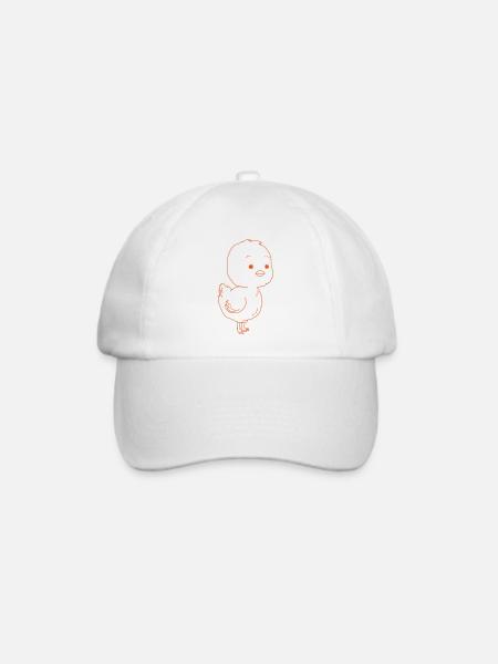 Küken - Baseballkappe - Weiß/Weiß