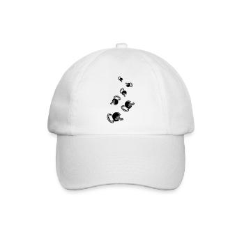Football Helm - Baseballkappe - Weiß/Weiß - Vorne
