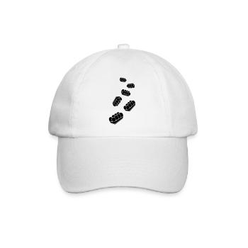 Eier symbol - Baseballkappe - Weiß/Weiß - Vorne