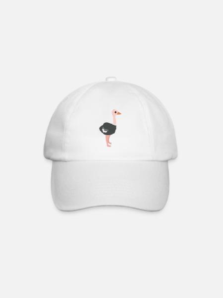 Strauß - Baseballkappe - Weiß/Weiß