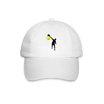 Padel-Mann - Baseballkappe - Weiß/Weiß - Vorne