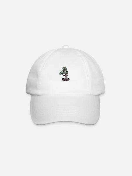 Bonsai - Baseballkappe - Weiß/Weiß