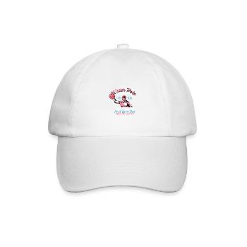 Zu gut aussehend Passende Person Geschenk - Baseballkappe - Weiß/Weiß - Vorne