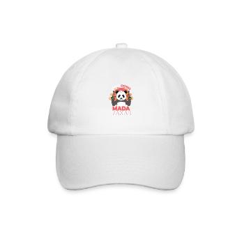 Ding Dong Sheriff Geschenk - Baseballkappe - Weiß/Weiß - Vorne