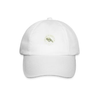 Hier zu schütteln Barkeeper und Barkeeper Geschenk - Baseballkappe - Weiß/Weiß - Vorne
