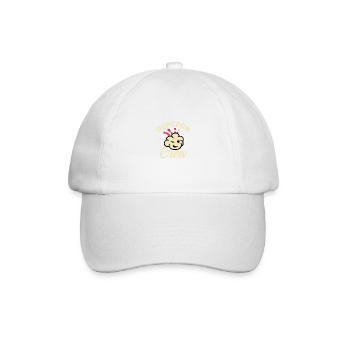 Popcorn -Crew Kinogänger Gift - Baseballkappe - Weiß/Weiß - Vorne