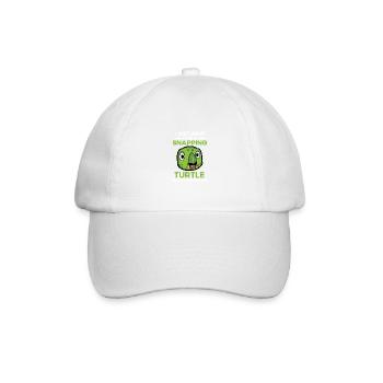 Schnappschildkröten -Schnappfinger Aligator Schnap - Baseballkappe - Weiß/Weiß - Vorne