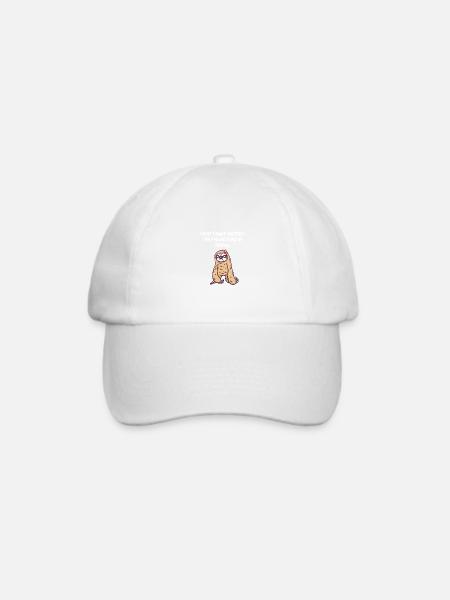 Ich habe keine Hater ich habe Fans in Verleugnung - Baseballkappe - Weiß/Weiß
