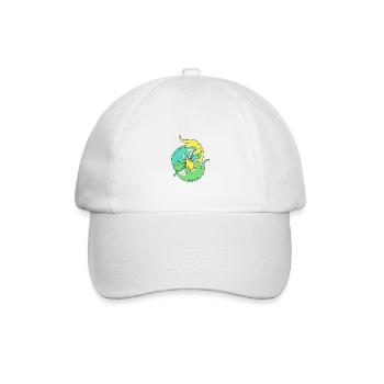 Nessie Hug Hugger und Liebhaber Geschenk - Baseballkappe - Weiß/Weiß - Vorne