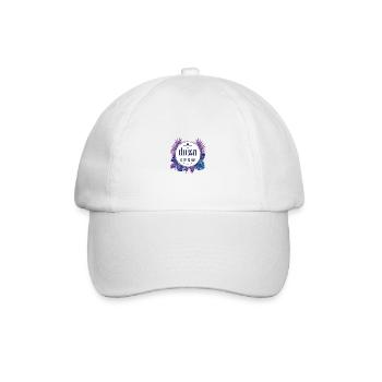 Ibiza Crew Bunt - Baseballkappe - Weiß/Weiß - Vorne