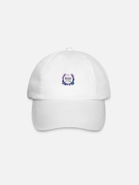 Ibiza Crew Bunt - Baseballkappe - Weiß/Weiß