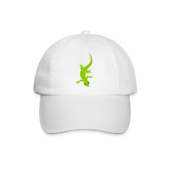 Gecko - Baseballkappe - Weiß/Weiß - Vorne
