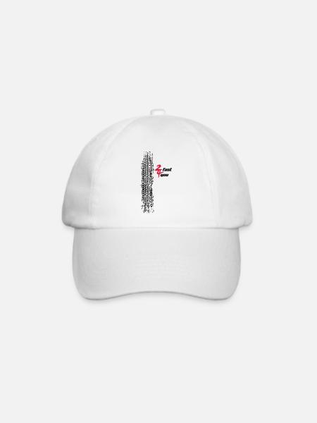 2fast4you - Baseballkappe - Weiß/Weiß