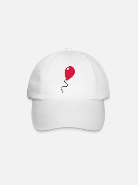 Ballon / Balloon - Baseballkappe - Weiß/Weiß