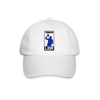 trinker liga - Baseballkappe - Weiß/Weiß - Vorne