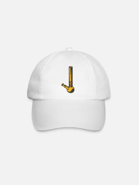 Bong - Baseballkappe - Weiß/Weiß