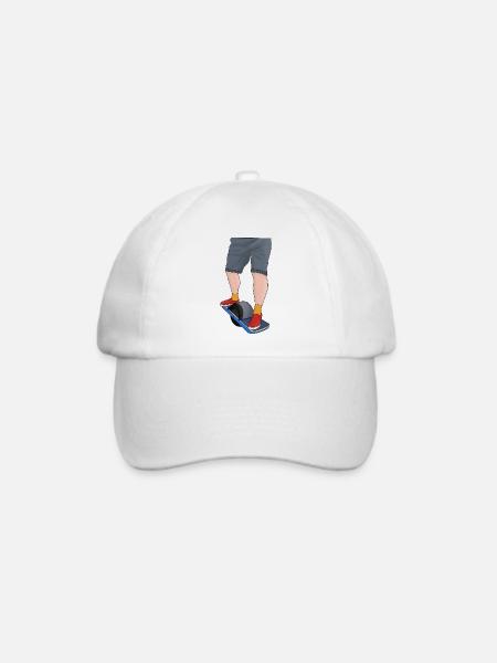 Ein Leben Eine Fahrt - Baseballkappe - Weiß/Weiß