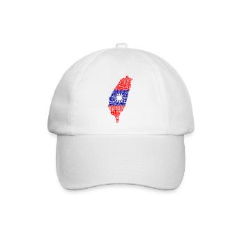 Taiwan - Baseballkappe - Weiß/Weiß - Vorne