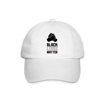 hands black lives matter - Baseballkappe - Weiß/Weiß - Vorne