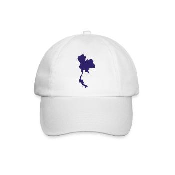 Thailand - Baseballkappe - Weiß/Weiß - Vorne