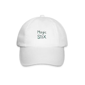 magic stix - Baseballkappe - Weiß/Weiß - Vorne