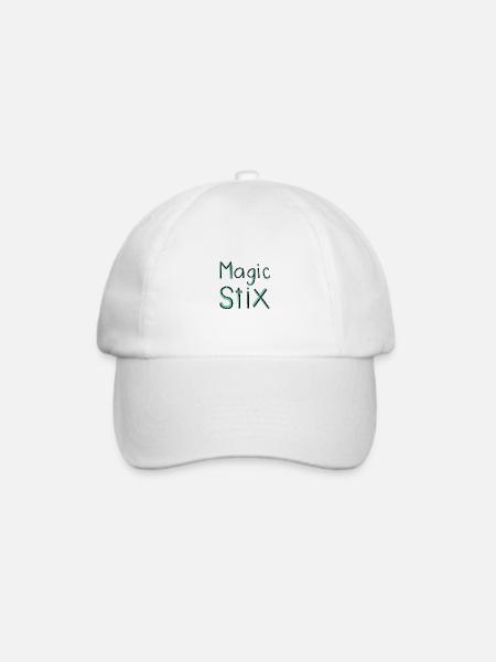 magic stix - Baseballkappe - Weiß/Weiß