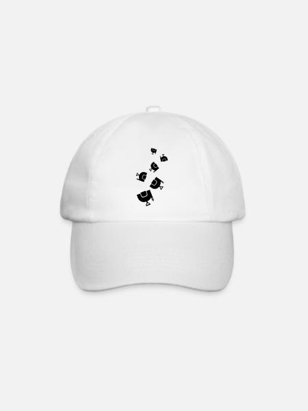 Sattel Reiten - Baseballkappe - Weiß/Weiß