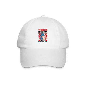 Abschiedsgeschenk Jobwechsel Kollege - Baseballkappe - Weiß/Weiß - Vorne