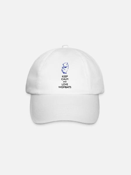 wombats - Baseballkappe - Weiß/Weiß