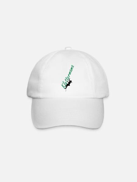 Klettermama - Baseballkappe - Weiß/Weiß