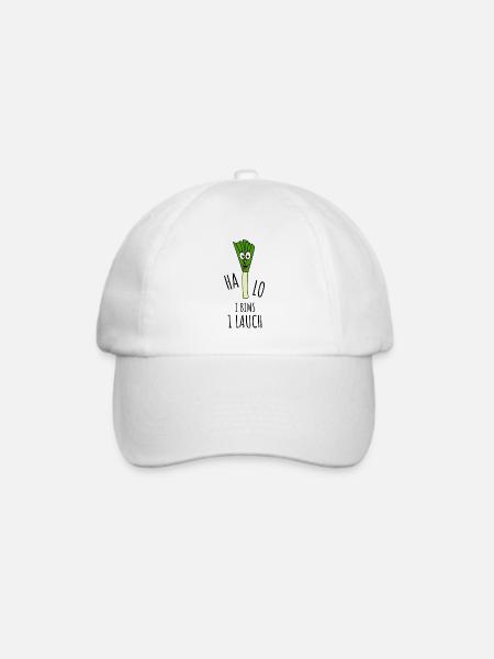 Halo I Bims 1 Lauch - Baseballkappe - Weiß/Weiß