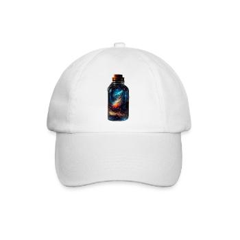 Galaxy - Baseballkappe - Weiß/Weiß - Vorne