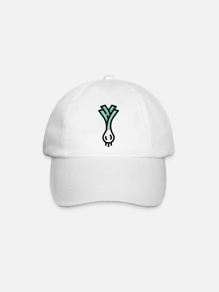 Lauch Icon - Baseballkappe - Weiß/Weiß