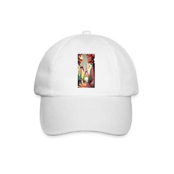 Malerei Paris - Baseballkappe - Weiß/Weiß - Vorne