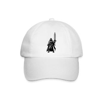 Krieger - Baseballkappe - Weiß/Weiß - Vorne