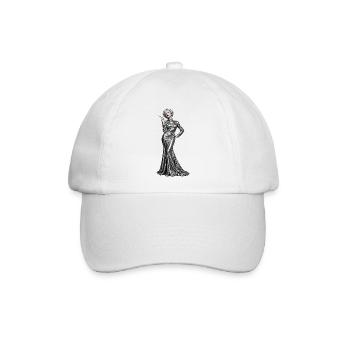 MESMERISIEREN - Baseballkappe - Weiß/Weiß - Vorne