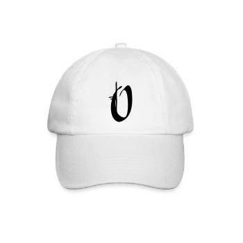 O - Baseballkappe - Weiß/Weiß - Vorne