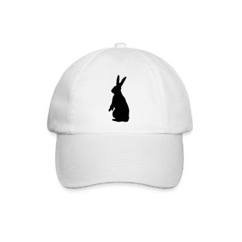 rabbit - Baseballkappe - Weiß/Weiß - Vorne