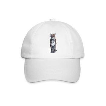 Panther - Baseballkappe - Weiß/Weiß - Vorne
