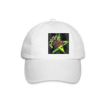 STAR - STERNCHEN - Baseballkappe - Weiß/Weiß - Vorne