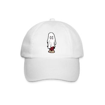 Spooky Monster - Baseballkappe - Weiß/Weiß - Vorne