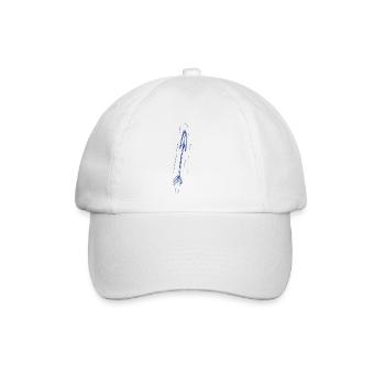 pfeil for white - Baseballkappe - Weiß/Weiß - Vorne