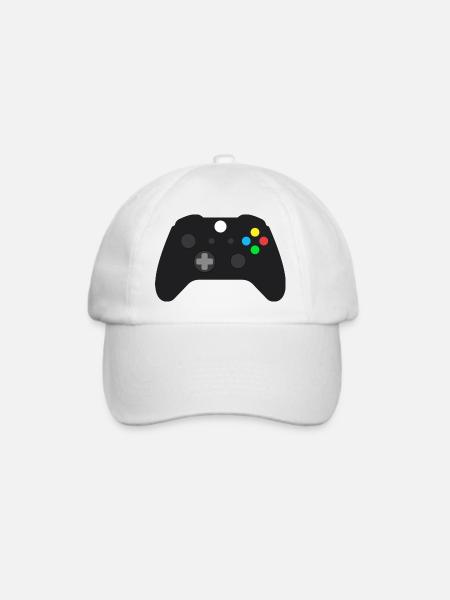 controller - Baseballkappe - Weiß/Weiß