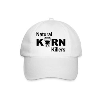 Natural Korn Killers - Baseballkappe - Weiß/Weiß - Vorne
